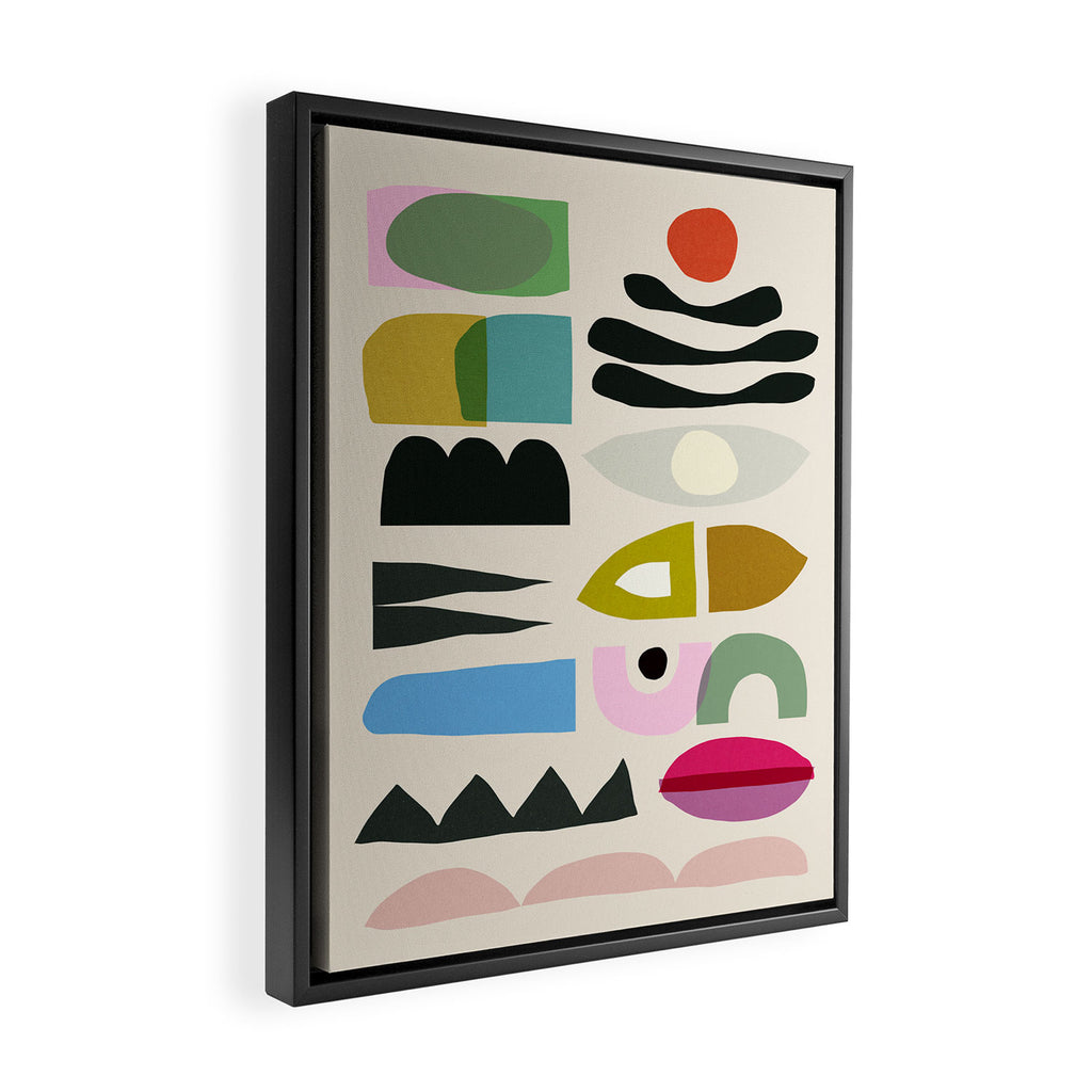 Nord 2 Framed Canvas Print Gallery Image 2