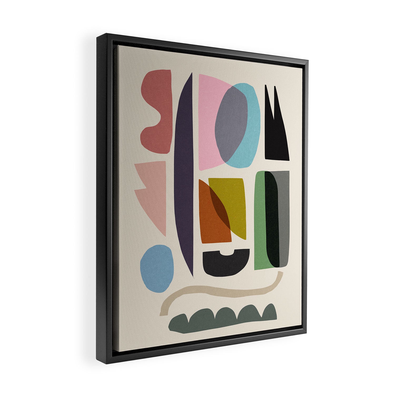 Nord 5 Framed Canvas Print Gallery Image 2