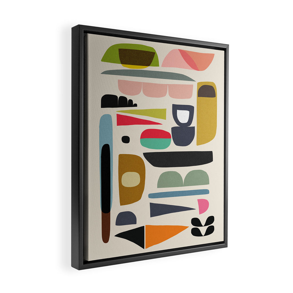Nord Framed Canvas Print Gallery Image 2
