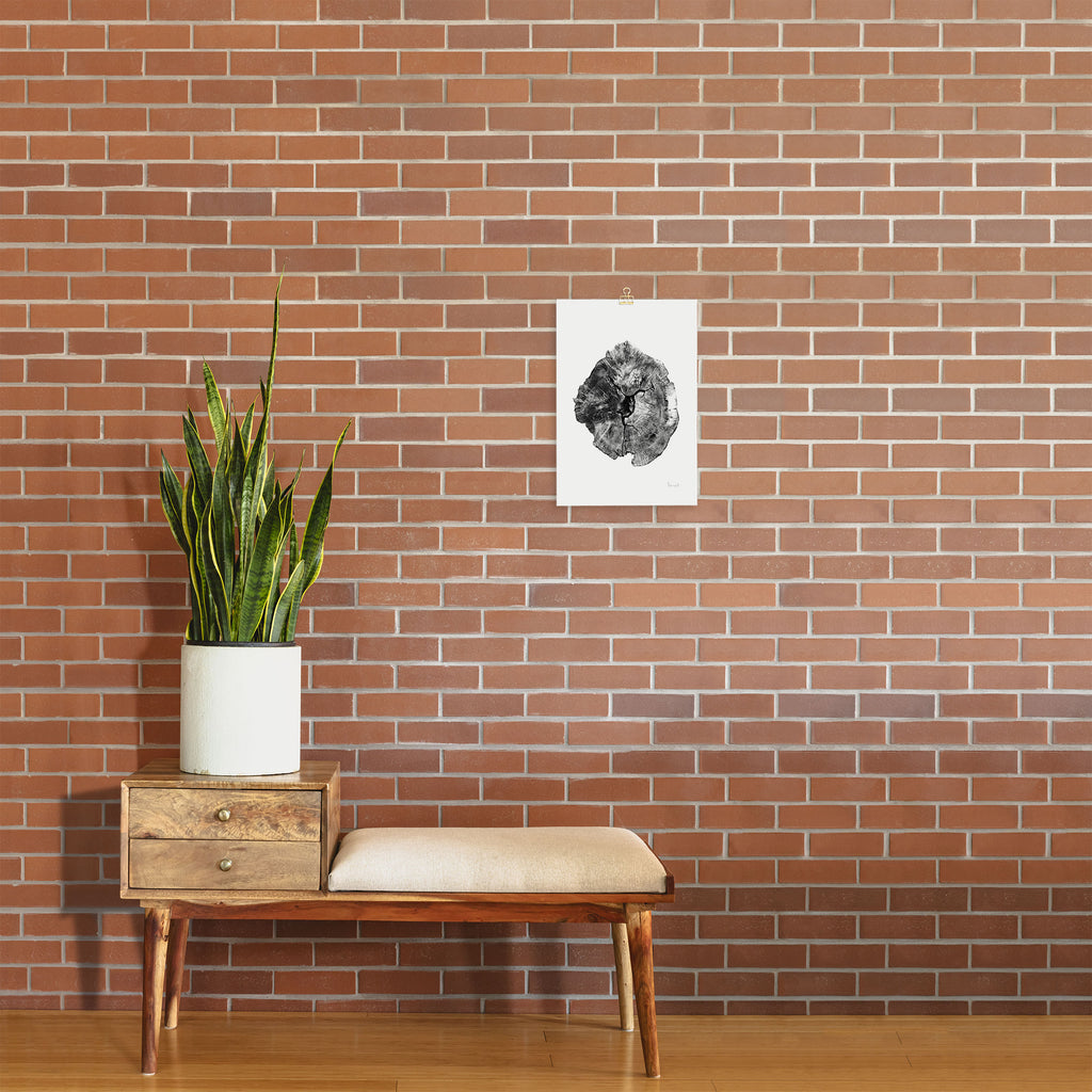 Oak log Art Print Gallery Image 2