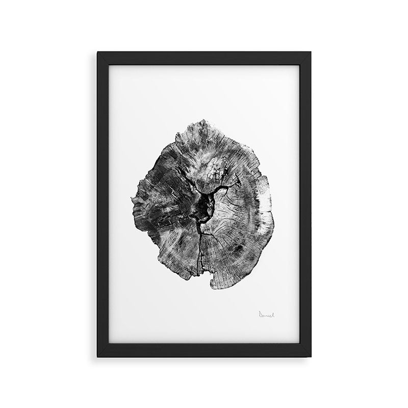 Oak log Framed Art Print Gallery Image 2