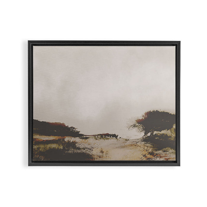 Oak Walk Framed Canvas Print Gallery Image 1