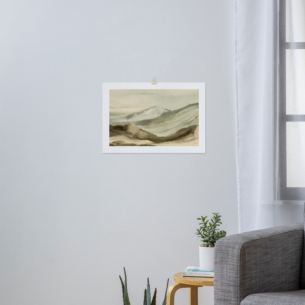 Old Mountain Art Print Gallery Image 3