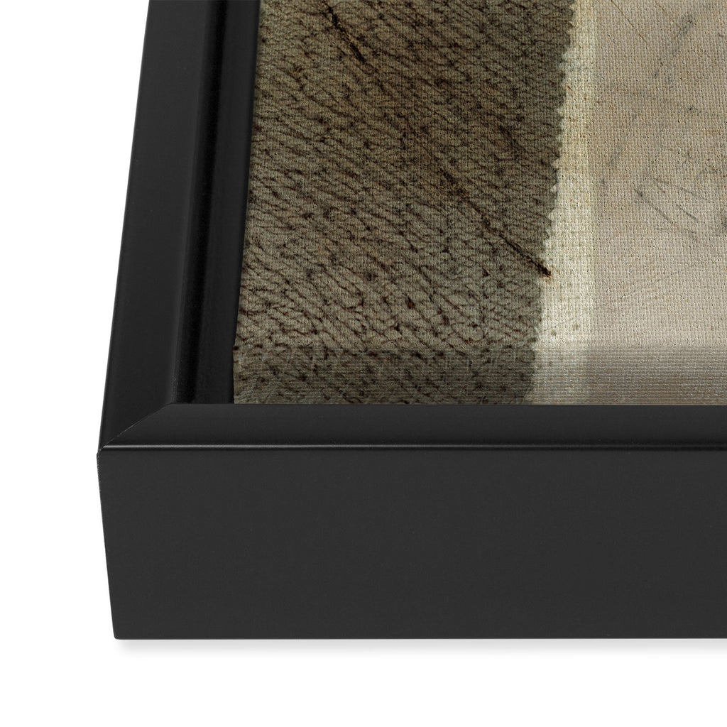 Overlay Abstract Framed Canvas Print Gallery Image 3