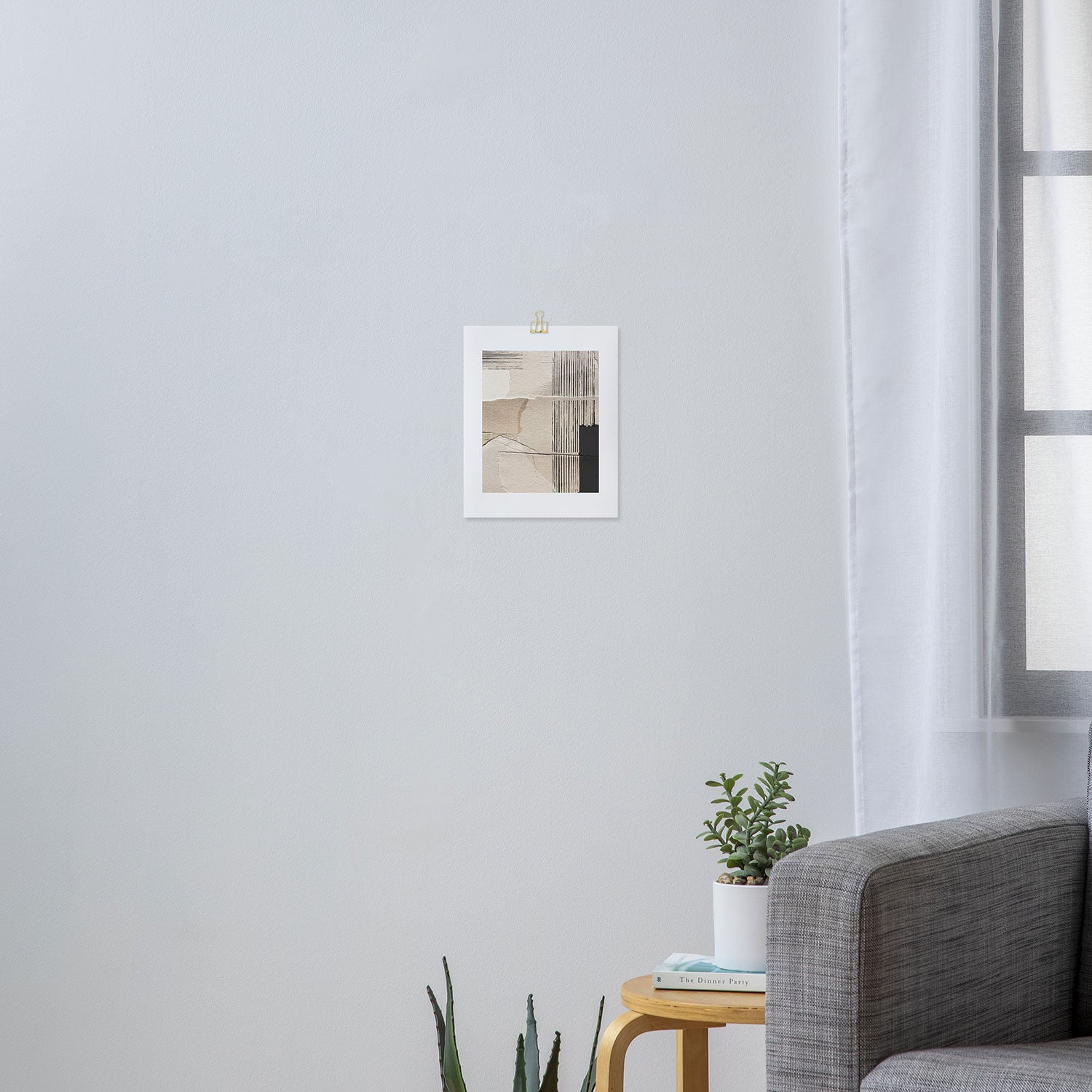 Paper Abstract Art Print Gallery Image 3