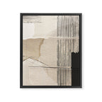 Paper Abstract Framed Canvas Print Gallery Image 6