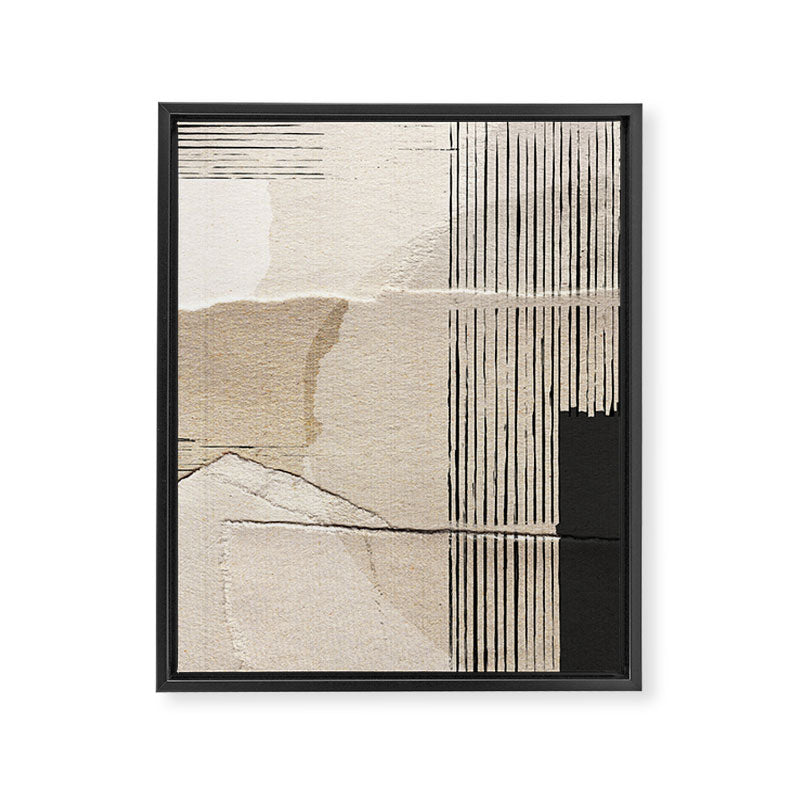 Paper Abstract Framed Canvas Print Gallery Image 6