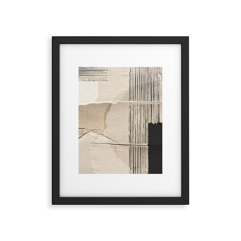Paper Abstract Framed Art Print Gallery Image 5
