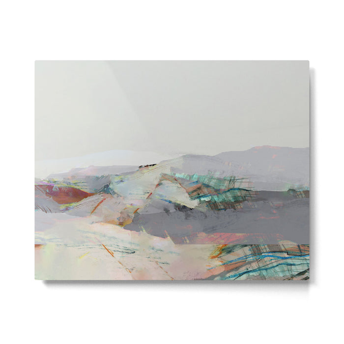 Patchwork Land Metal Print Gallery Image 1