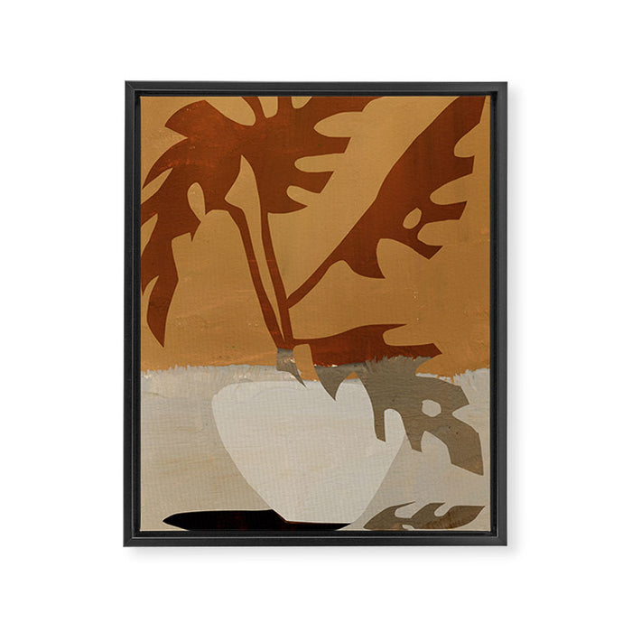 Plant Natural Framed Canvas Print Gallery Image 1