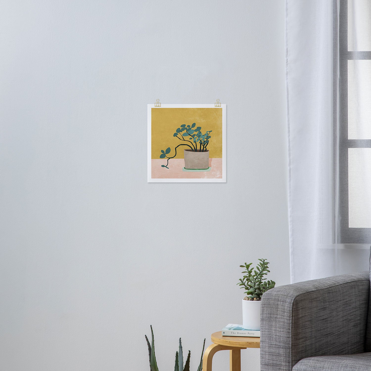 Plant Pot Art Print Gallery Image 3