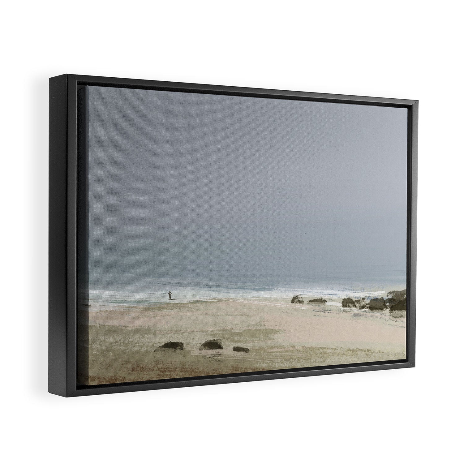 Porthmeor Breeze Framed Canvas Print Gallery Image 2
