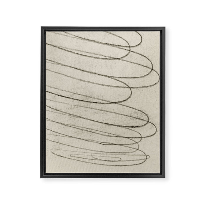 Primal Framed Canvas Print Gallery Image 1