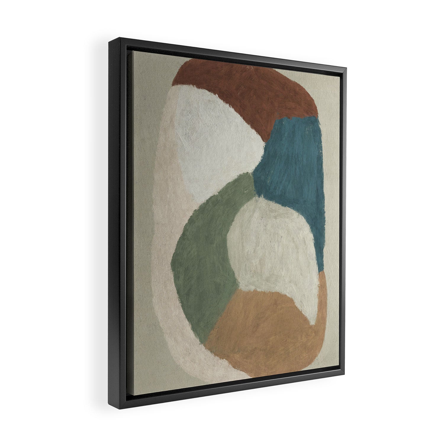 Relaxed Tones Framed Canvas Print Gallery Image 2