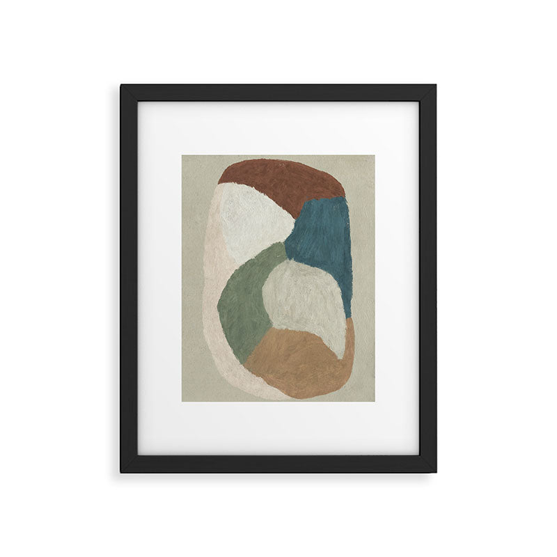Relaxed Tones Framed Art Print Gallery Image 5