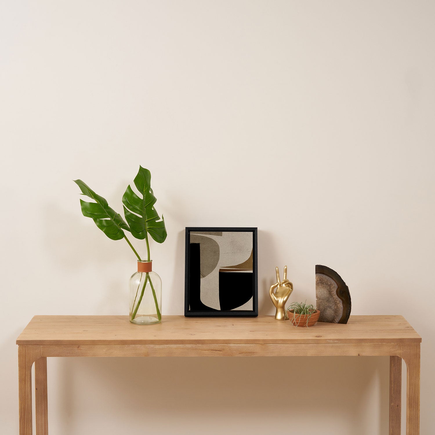 Remix Framed Canvas Print Gallery Image 4