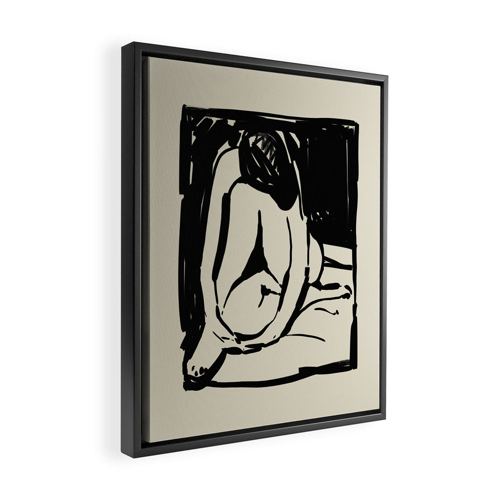 Rest Framed Canvas Print Gallery Image 2
