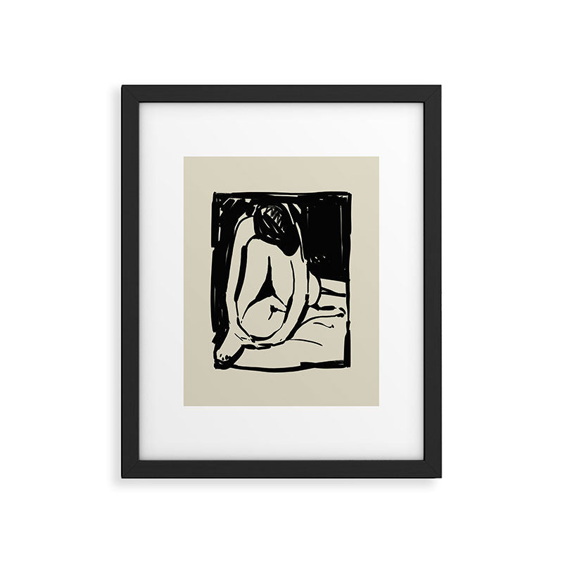 Rest Framed Art Print Gallery Image 5