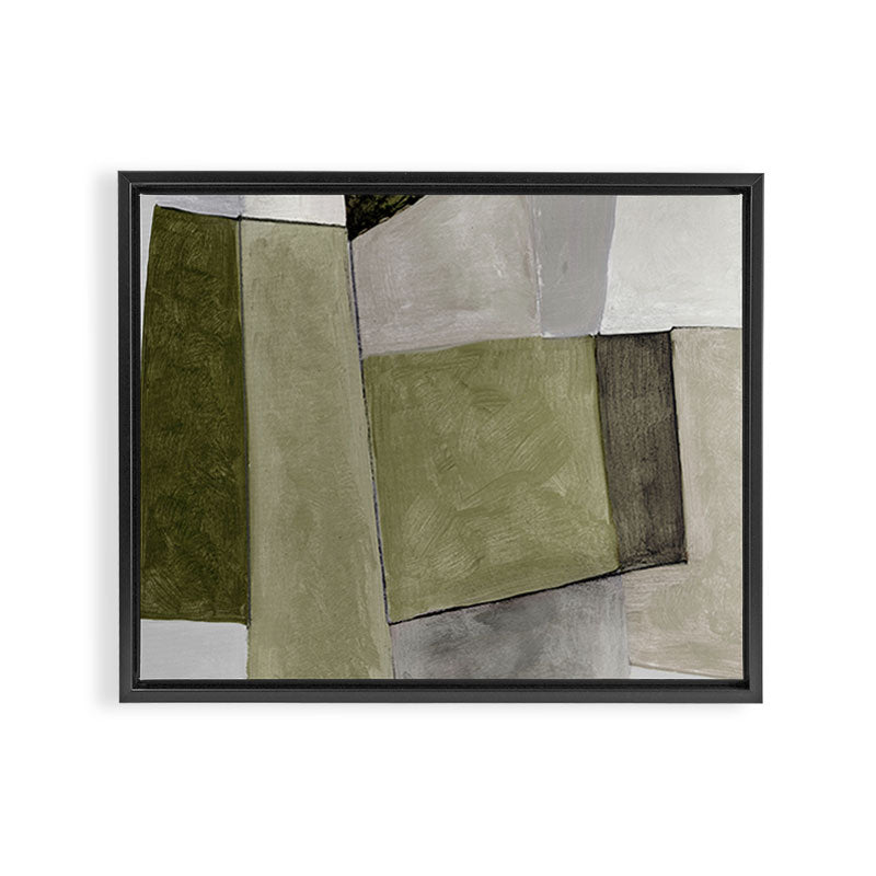 Sage Framed Canvas Print Gallery Image 3