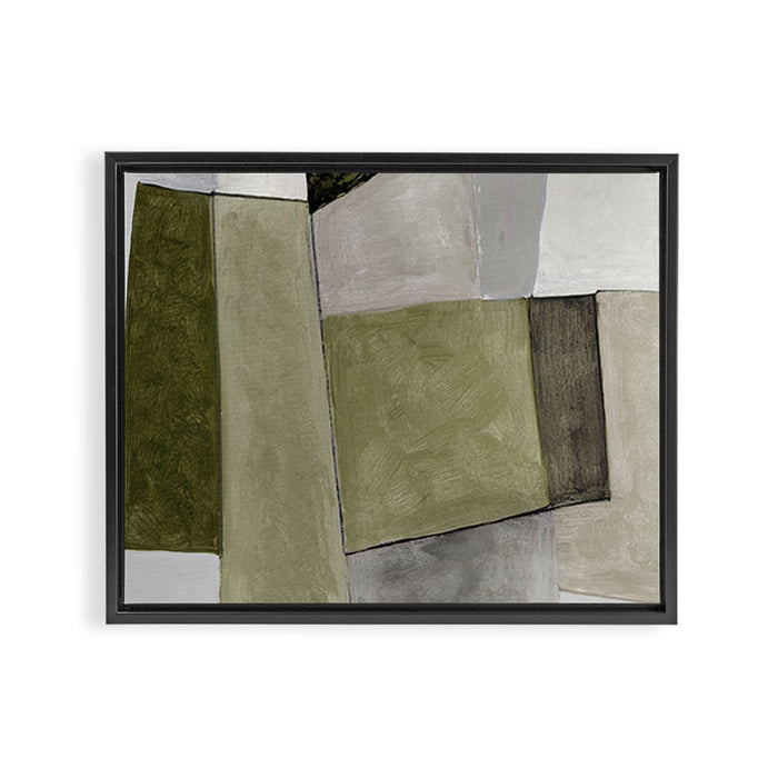 Sage Framed Canvas Print Gallery Image 1