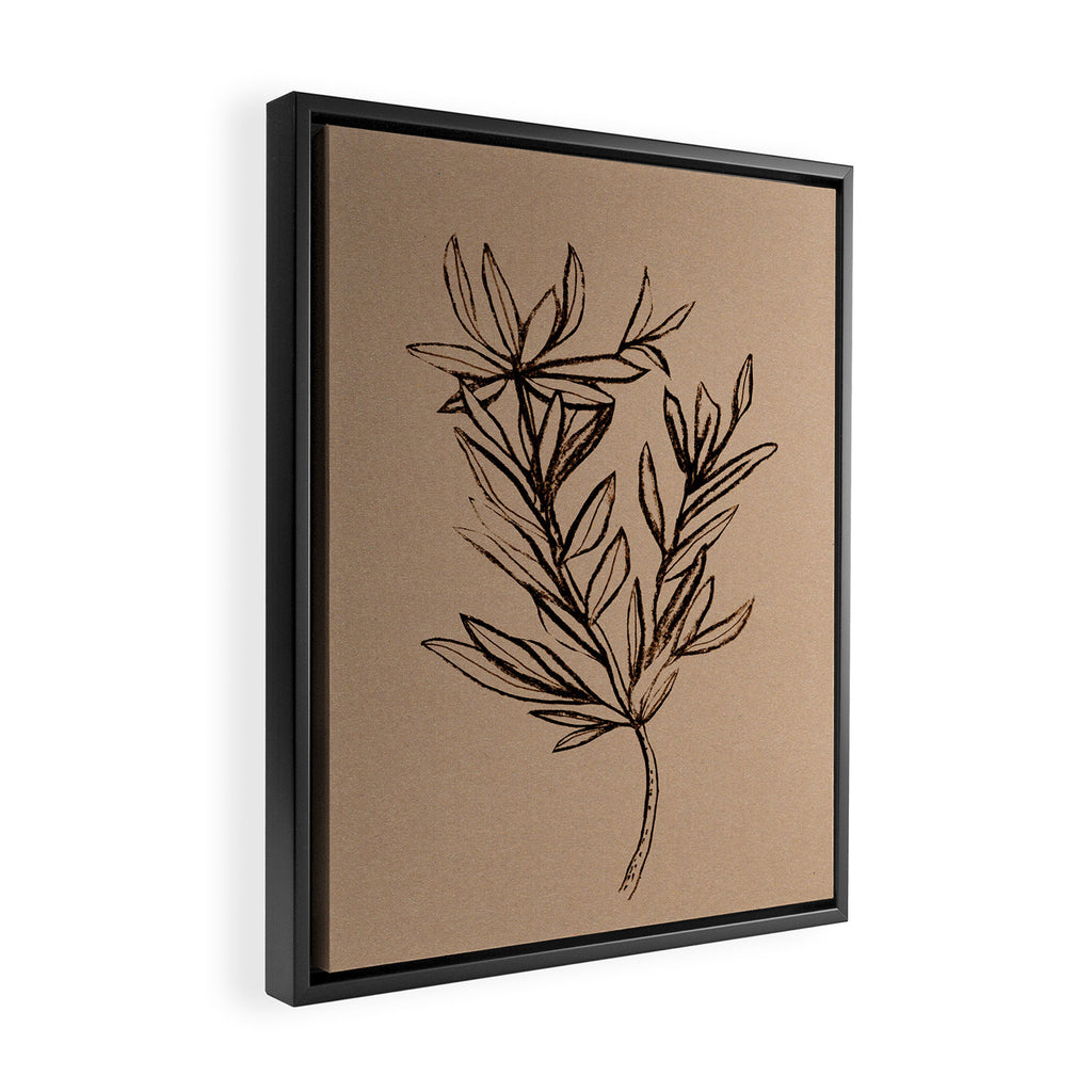 Seedling Framed Canvas Print Gallery Image 2