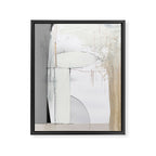 Soft Neutral Framed Canvas Print Gallery Image 6