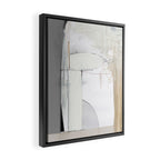 Soft Neutral Framed Canvas Print Gallery Image 2