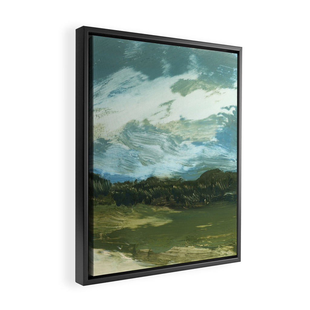 Spring Beach Framed Canvas Print Gallery Image 2