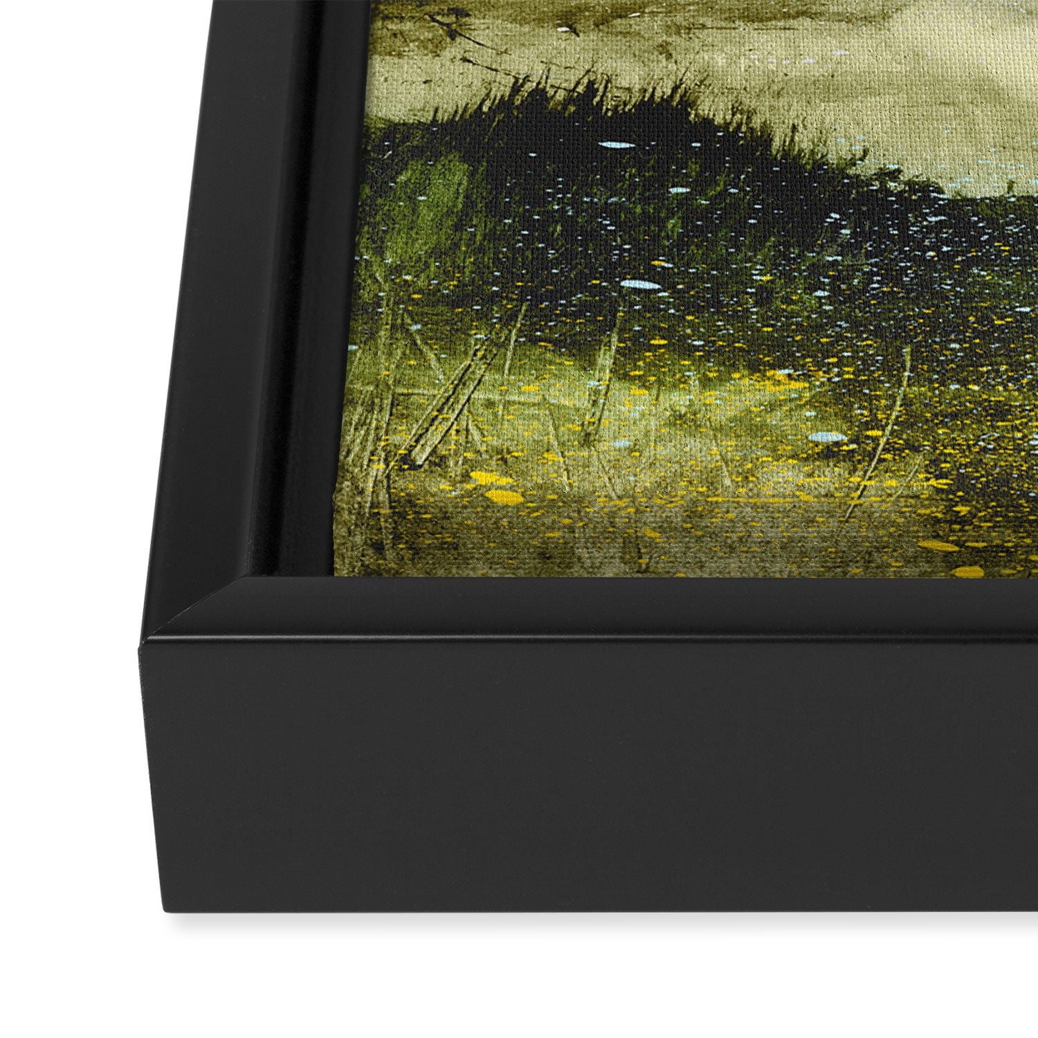 Springtime Walk Framed Canvas Print Gallery Image 3