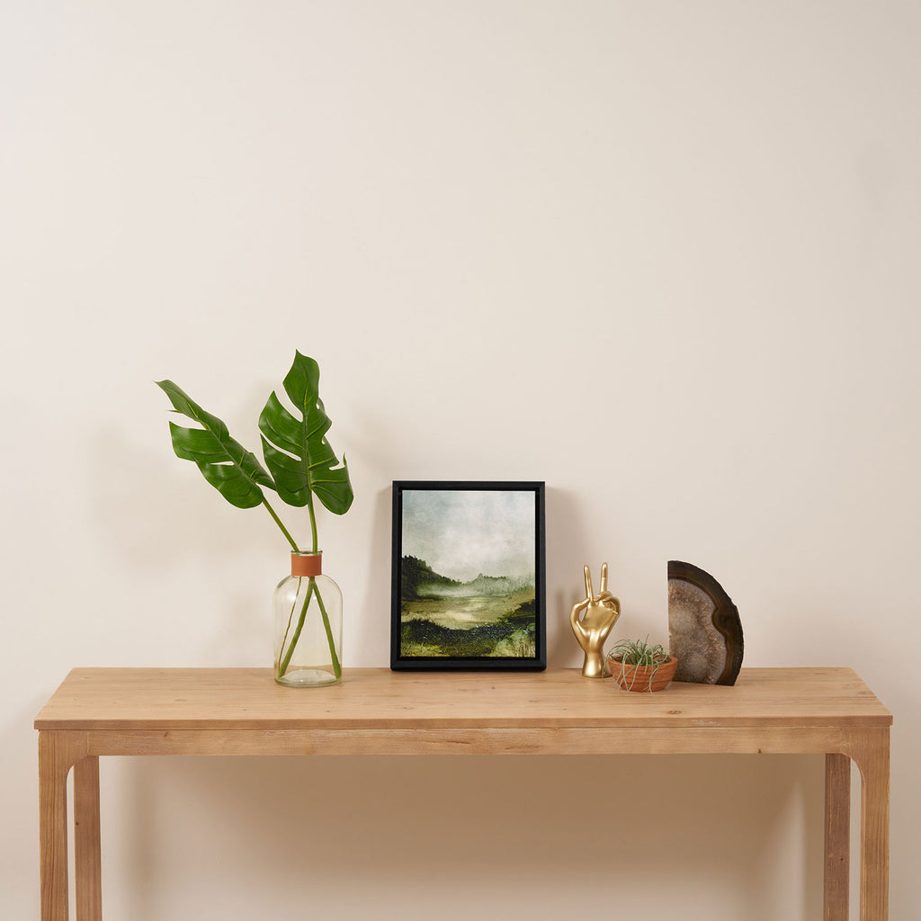 Springtime Walk Framed Canvas Print Gallery Image 4