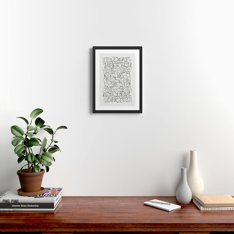 Statement Framed Art Print Gallery Image 2