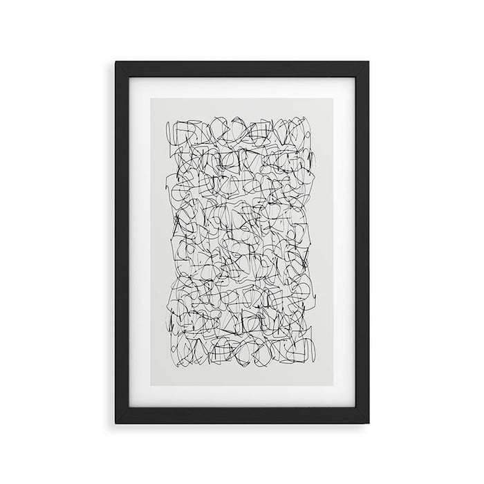 Statement Framed Art Print Gallery Image 1