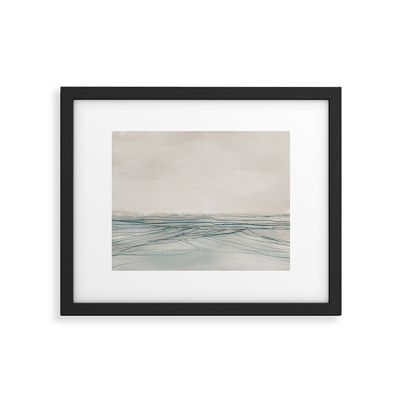 Still Sea Framed Art Print Gallery Image 5