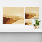 Sunset Walk Canvas Print Gallery Image 3