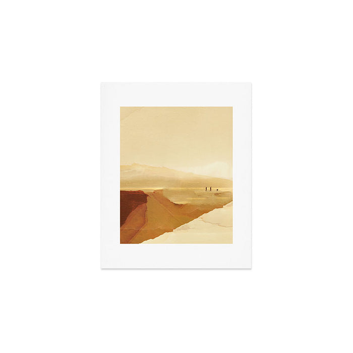 Sunset Walk Art Print Gallery Image 1