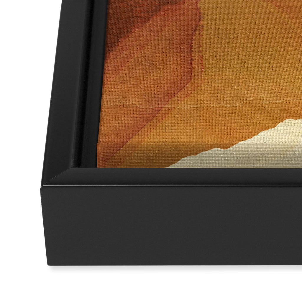 Sunset Walk Framed Canvas Print Gallery Image 3