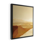 Sunset Walk Framed Canvas Print Gallery Image 2