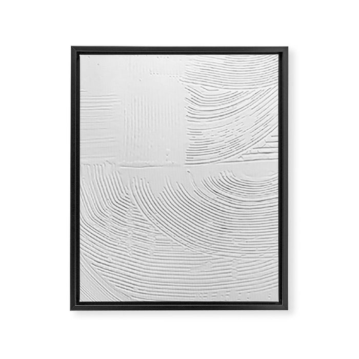Textured Abstract 1 Framed Canvas Print Gallery Image 1