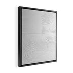 Textured Abstract 1 Framed Canvas Print Gallery Image 2