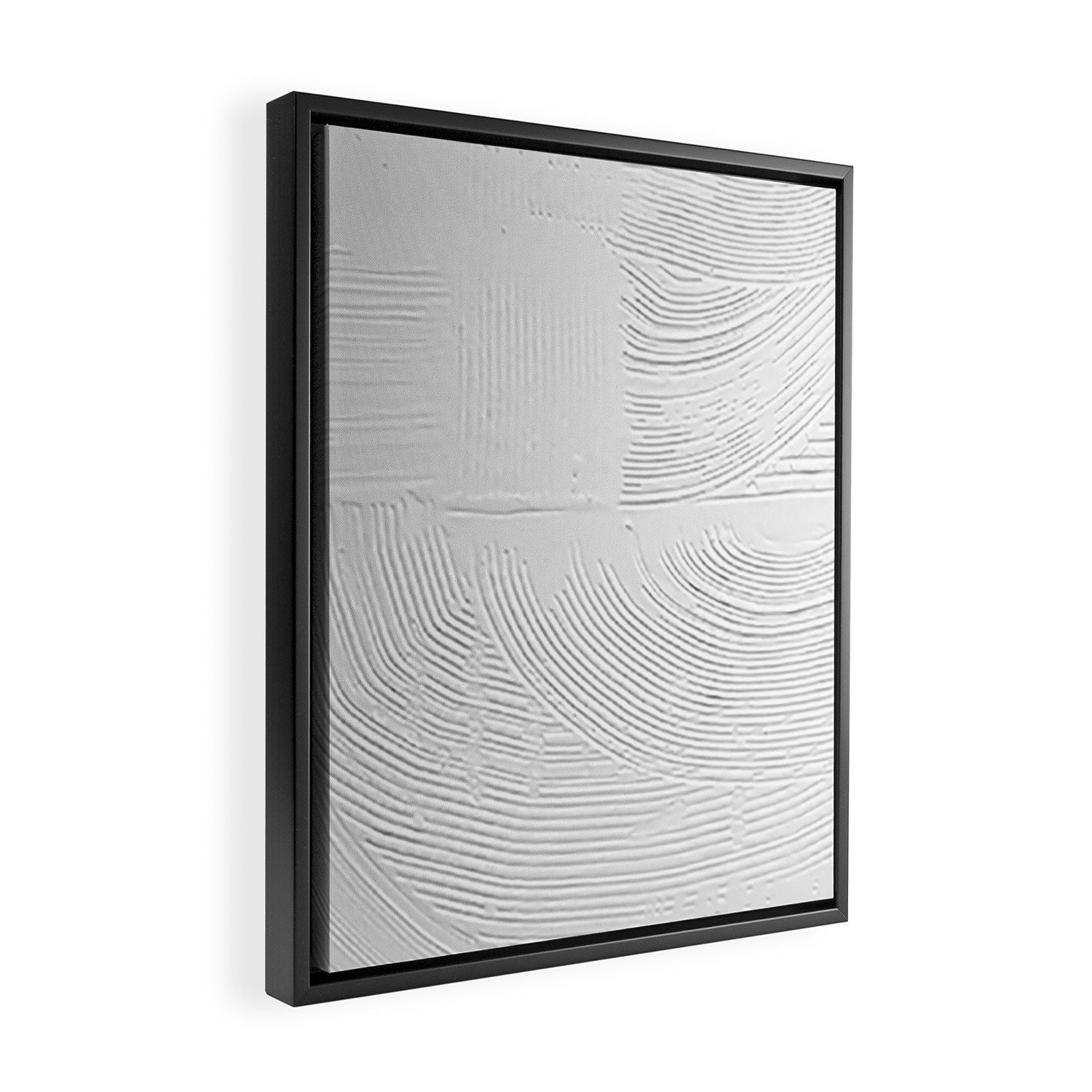 Textured Abstract 1 Framed Canvas Print Gallery Image 2