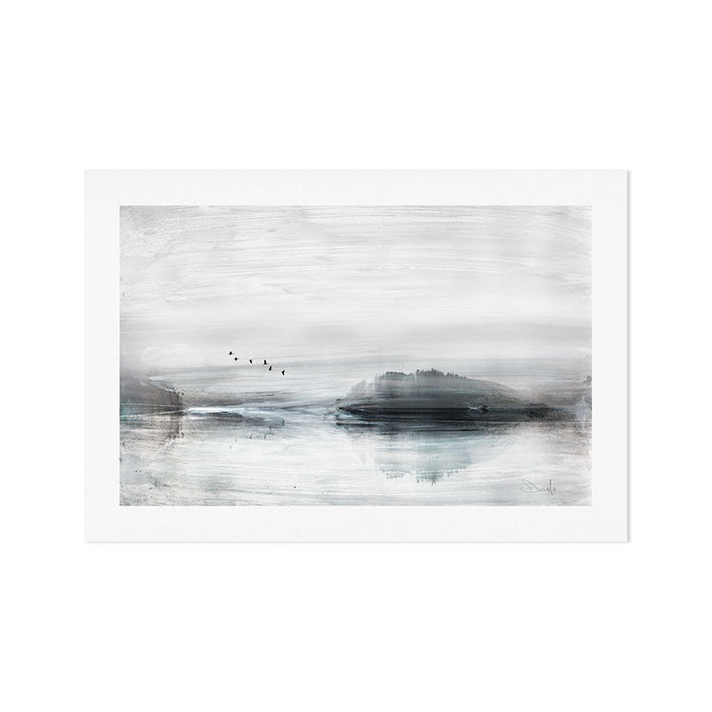 The Lake Art Print Gallery Image 1