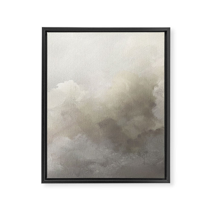 Think Cloud Framed Canvas Print Gallery Image 1