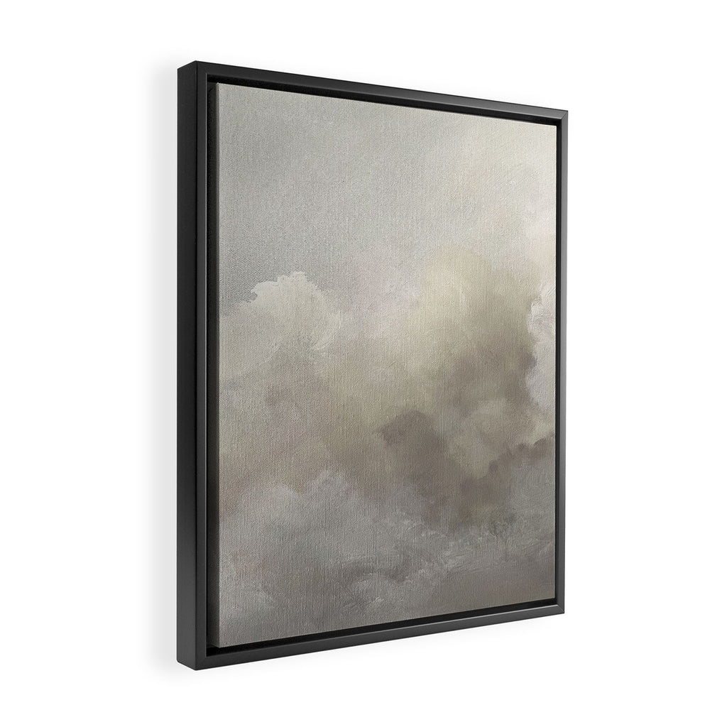 Think Cloud Framed Canvas Print Gallery Image 2