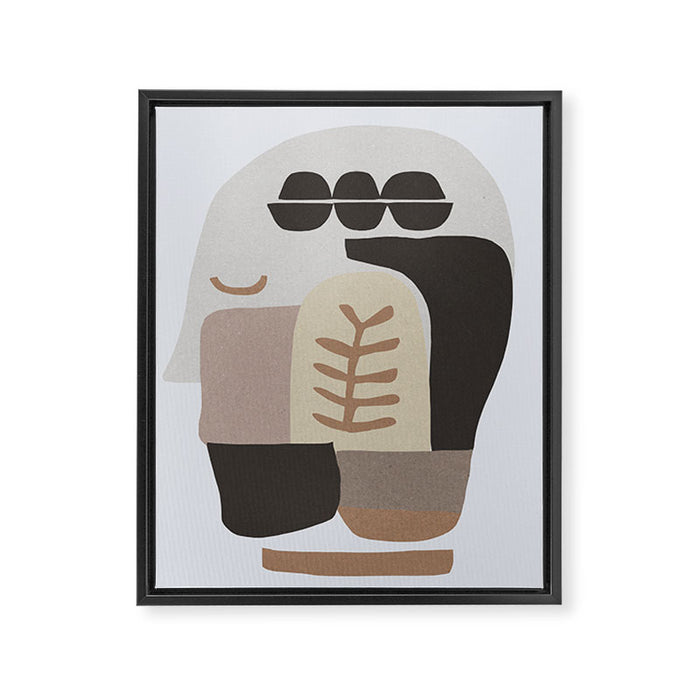 Thinker Framed Canvas Print Gallery Image 1