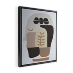 Thinker Framed Canvas Print Gallery Image 2