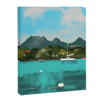 Tropical View Canvas Print Gallery Image 6