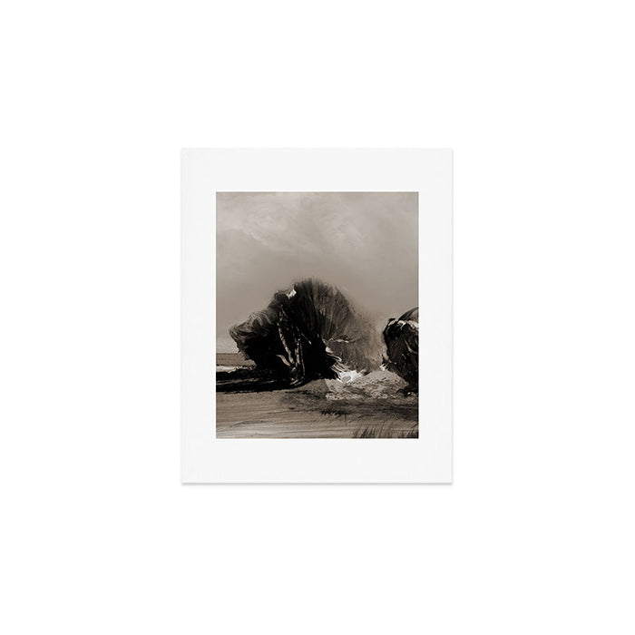 Two Trees Art Print Gallery Image 1