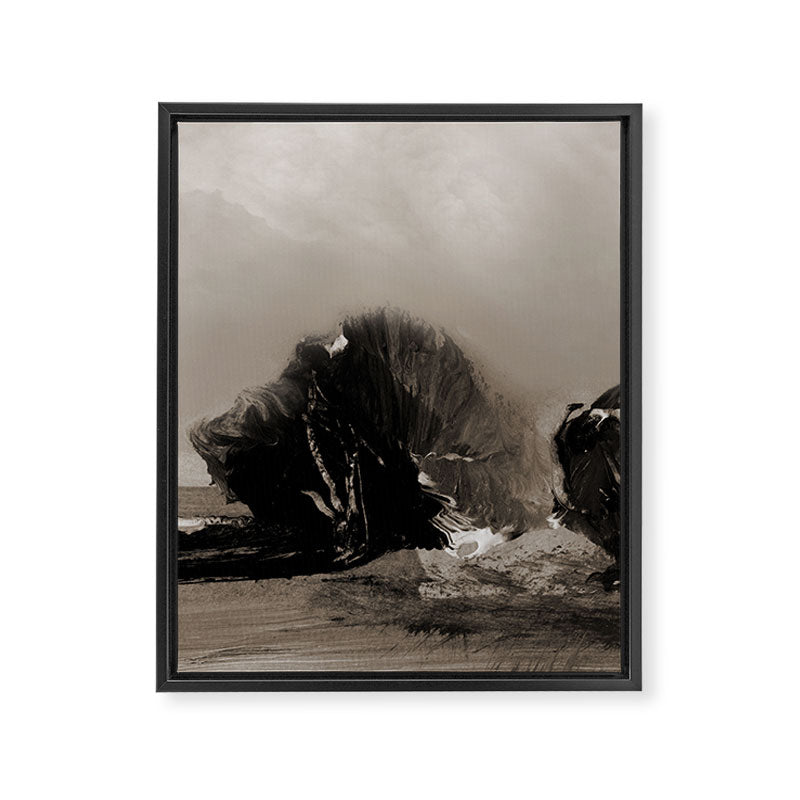 Two Trees Framed Canvas Print Gallery Image 6