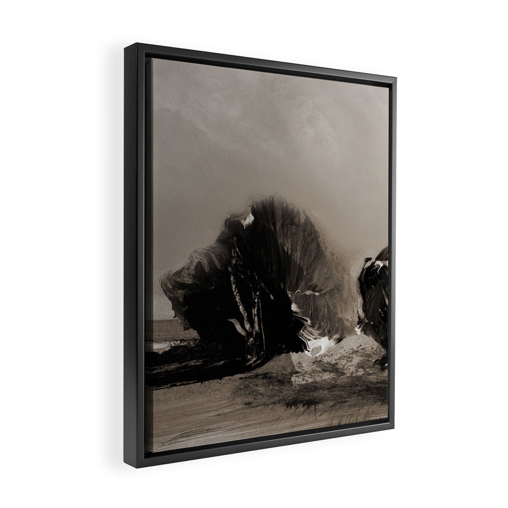 Two Trees Framed Canvas Print Gallery Image 2