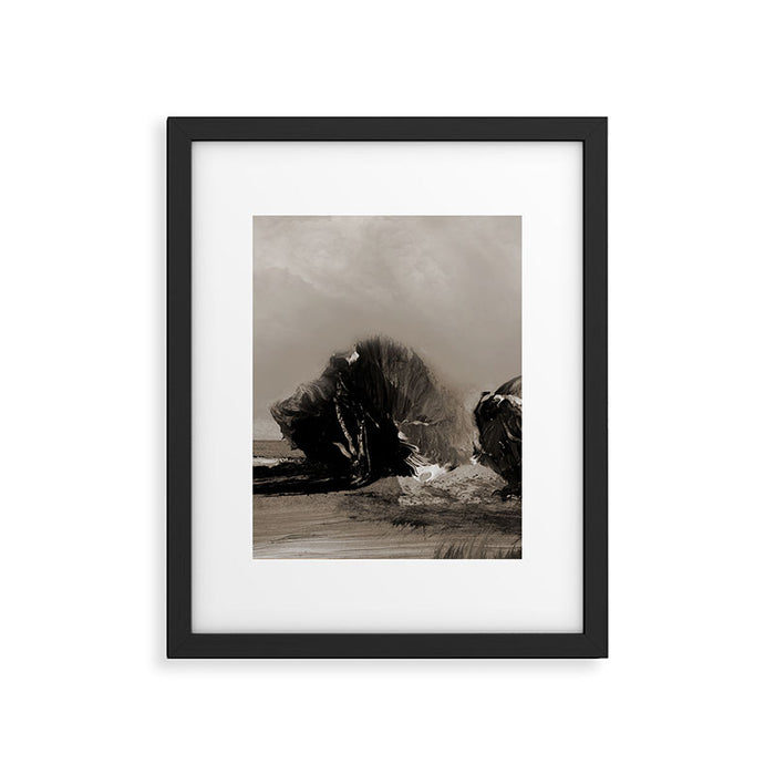 Two Trees Framed Art Print Gallery Image 1